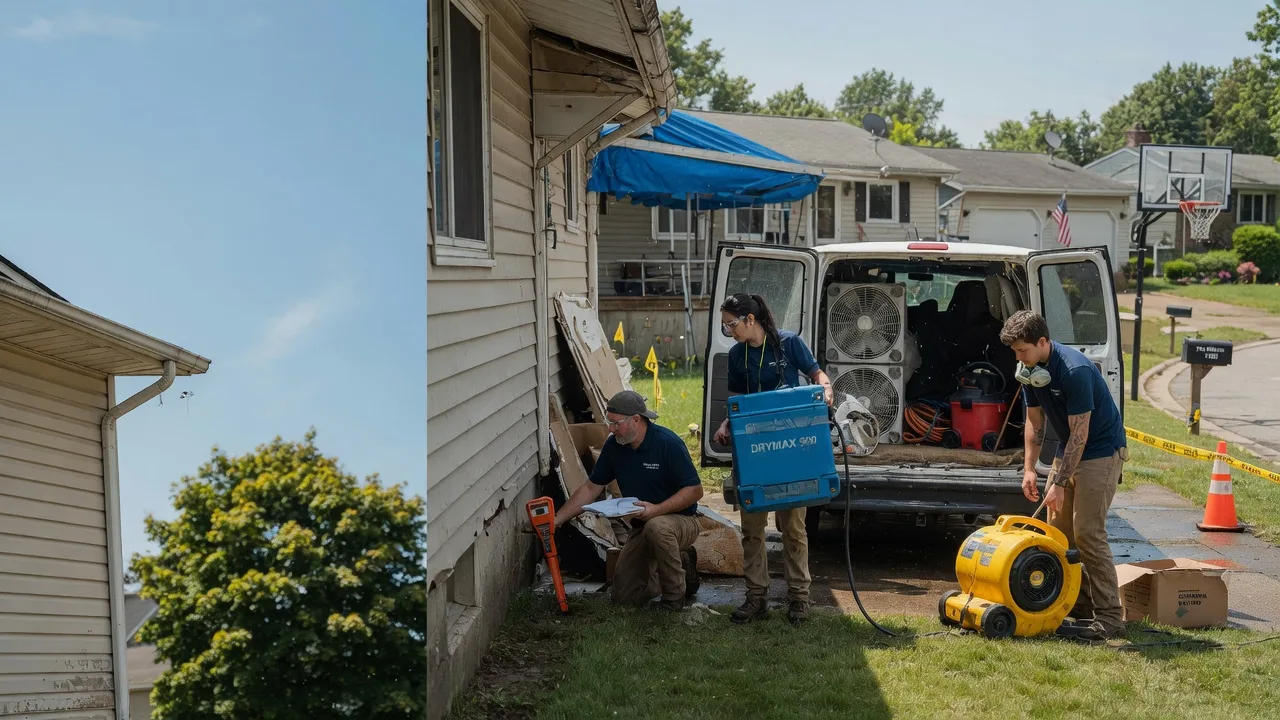 Ceiling Leak Cleanup in Hanley Falls, MN near me